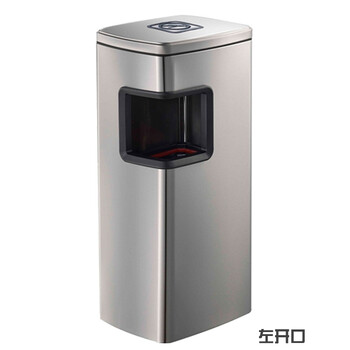 南 GPX-30H 南方环境桶 砂银钢  商场垃圾筒酒店落地不锈钢烟灰桶立式果皮桶 商用垃圾桶