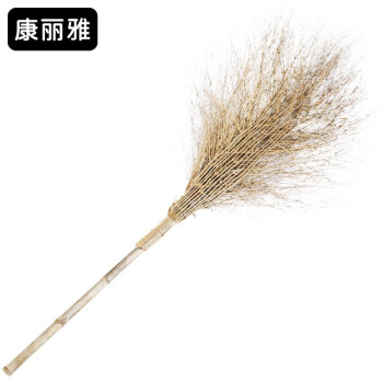 康丽雅 K-0094 竹柄大扫把 竹扫把环卫马路笤帚马路扫帚 竹柄无叶3.8斤-5把装