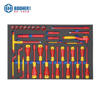 宝合(BOOHER)33件VDE绝缘工具组套 0200613 