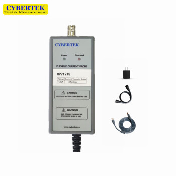CYBERTEK/知用 罗氏线圈 CP9000S系列柔性电流探头 CP9121S (12kA,30MHz)环周长80mm,连接线长1m
