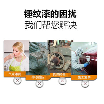 齐鲁 锤纹漆7005 质感漆防盗门栏杆漆防锈油漆金属漆 绿色15kg/桶