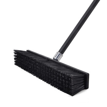 益美得 C-039 铁杆烤漆硬毛地刷地板瓷砖清洁刷 配60厘米刷头