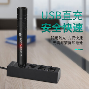 惠斯特H5售楼沙盘激光笔绿光红外线手电筒强光充电激光手电USB激光灯教鞭天文指星笔远射镭射笔