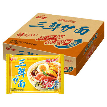 三鲜伊面86g24整箱袋装方便面80后怀旧速食食品干吃老式泡面11月30日