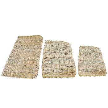 益美得 FH-2095 防滑草包稻草垫子稻草袋子护坡草袋稻草编织袋 草垫草袋中号 50*90CM