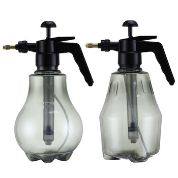 海斯迪克 清洁喷壶 塑料洒水喷壶 压力喷水壶 烟灰色01款 (2个起订) HKW-5