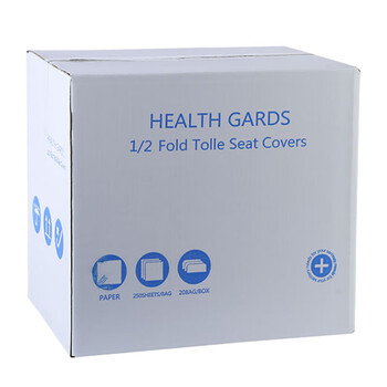 冰禹 BYA-13 可溶水一次性马桶垫(250张/盒)坐垫纸 坐便纸 1/2折木浆14克 20盒