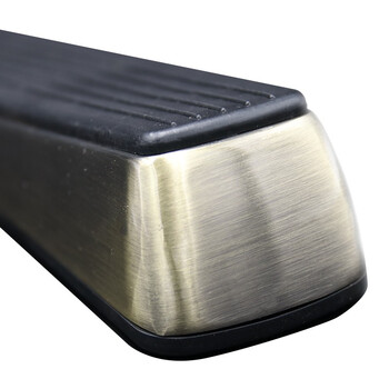 冰禹 BYlj-27 阻门器防风门塞门挡门阻器门楔子卡门固定创意安全防滑橡胶 门塞拉丝钢款