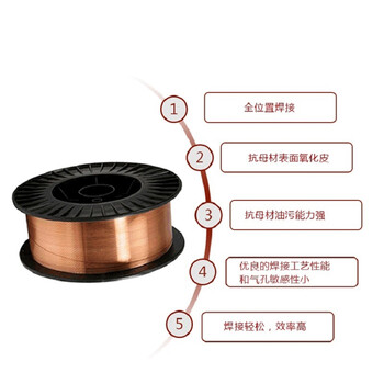 聚远 JUYUAN 二氧化碳气体保护焊丝 气体保护焊丝 二保焊丝 气体保护焊丝 D0.8mm 15kg/箱