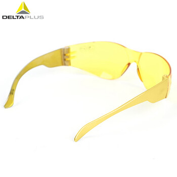 代尔塔 Deltaplus 101121 护目镜 舒适型PC安全护目镜 防风沙防冲击防刮擦眼镜定做