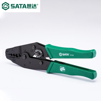 世达（SATA）91104 强力端子压著钳 91104 钢