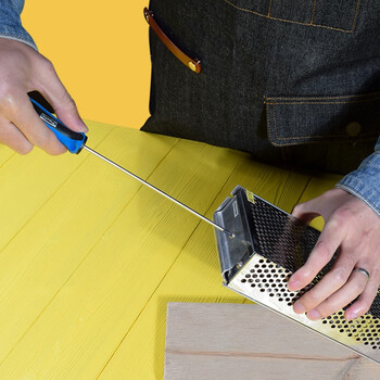 保拉(Paola) 螺丝刀大号十字8*250mm 铬钒钢防滑带强磁性加长螺丝批 起子改锥1539