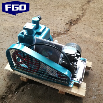 FGO 双级旋片式真空泵 高真空 功率1.5kw 风冷 380V 2X-15A 
