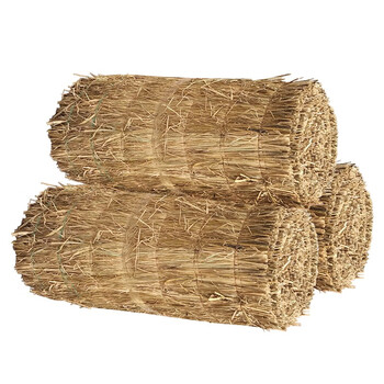 益美得 FH-2098 防滑草包稻草垫子稻草袋子护坡草袋稻草编织袋 草垫1米宽5米长