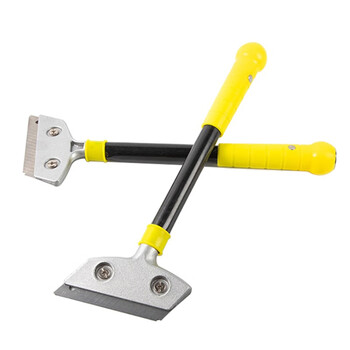 金诗洛 KSL945 清洁铲刀 玻璃瓷砖地板除胶去污铲刮刀 60cm (含10片刀片)