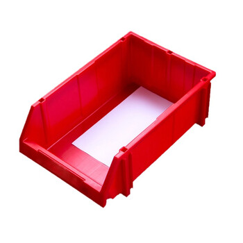 京度货架零件盒物料盒收纳盒工具盒螺丝盒五金盒分类盒加厚斜口款470*300*180mm