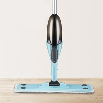 庄太太 蓝色拖把 喷雾喷水拖把免手洗平板拖把懒人拖布木地板拖把地拖ZTT-1007