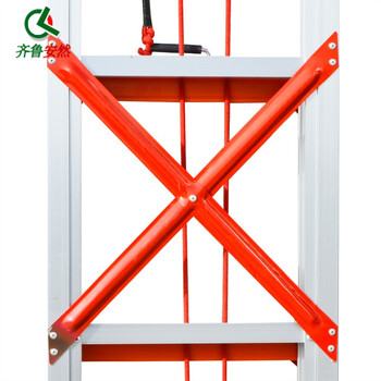 齐鲁安然 铝合金伸缩梯 工程梯 便携升降梯 阁楼直梯 铝合金收缩梯子 楼梯【3.0MM厚6米升降直梯】