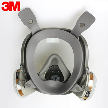 3M6800+6001CN七件套 防有机气体防毒面具喷漆工业粉尘防护面具