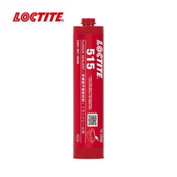 乐泰/loctite 515 平面密封强力胶 中等强度机加工刚性金属法兰泵恒温器压缩机变速箱车轴罩密封紫色 300ml 1支