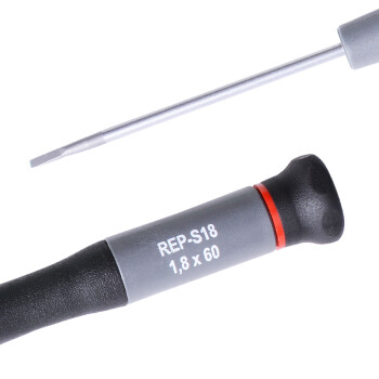 罗宾汉（RUBICON）一字精密螺丝刀REP-S18手机钟表螺丝批1.8x60mm