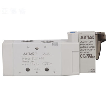亚德客 AIRTAC 电磁阀 5V110-06A-050  AC220V