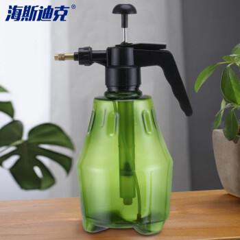 海斯迪克 清洁喷壶 小型喷雾瓶 塑料洒水壶 压力喷水壶 墨绿色01 (2个起订) HKW-5 
