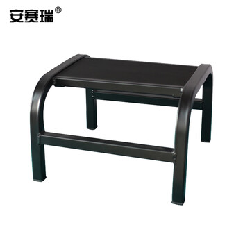 安赛瑞 铝合金梯凳 多功能便携一步梯 踏步爬梯登高平台脚踏凳 方凳单层 200222