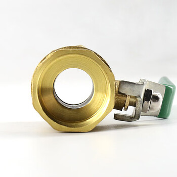 蓝炎 铜球阀 水管天然气管道开关阀门 手动开关阀门螺纹黄铜球阀 DN25（内丝1寸）