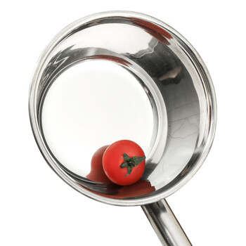 益美得FH-1251 不锈钢水舀水瓢食堂酒店水勺长柄勺子 45CM加长柄口径16CM