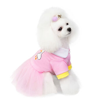 小狗狗衣服春夏装薄款泰迪比熊博美小型犬宠物夏季公主连衣裙子潮21小