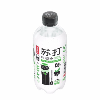 农夫山泉苏打气泡水饮品莫吉托味500ml*15纸箱装