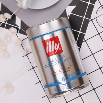 ILLY意利阿拉比卡意式咖啡豆（低咖啡因）罐装250g