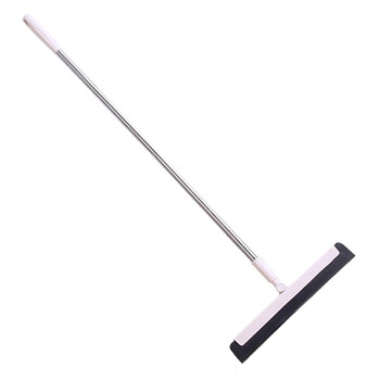 金诗洛 不锈钢地刮魔法扫把 干湿两用卫生间地板瓷砖刮水器 工厂酒店保洁使用工具 米色 K504