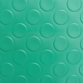 益美得 WSD0005 PVC地垫酒店工厂车间室外防滑地垫 普通1.5mm厚 铜钱绿1.6米宽*1米长