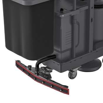 纳仕徳 NSD-3045手推式洗地机工厂车间自动电动吸拖一体扫地机尘推车  锂电款