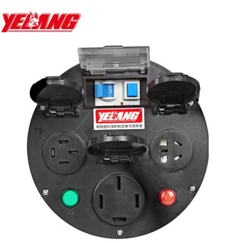 野狼 yelang 移动电缆卷工程盘盘线轴电缆盘电线盘拖线盘16A 10A 25A  3*2.5+1*1.5mm²  30米 YL-S33FS-A1630