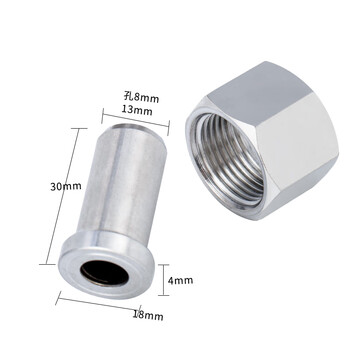 匡建仪表（CONJANT）KJ-3 压力表焊接底座活动接头 含垫片 M14*1.5螺纹 304不锈钢材质