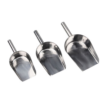 兰诗（LAUTEE）FW-1019 不锈钢铲子加厚平底铲垃圾铲簸箕  中号平底铲