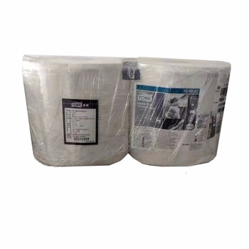 多康（TORK）130062高级工业重任务擦拭纸 430系列进口白色双层擦拭纸 23cm*34cm*500张/卷*2卷