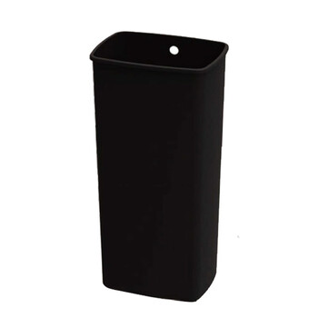 南 SF30-F03 南方方形环境桶 砂银钢 酒店宾馆套房果皮桶 商用厨房客厅垃圾桶 办公室用垃圾桶 容量30L