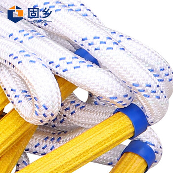 固乡 软梯子 绳梯 梯子 施工下井攀爬梯 工程梯 防滑梯 10M树脂软梯