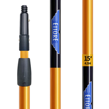 ETTORE 美国金鹰玻璃刮玻璃擦清洁伸缩杆 两节伸缩杆2.4米 单根装