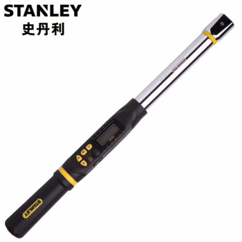 史丹利（STANLEY）数显扭矩扳手高精度扭力扳手自动调整蜂鸣双模式预置式带棘轮头 10-200N.m  SD-200-22