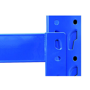 JN JIENBANGONG 货架 仓储展示置物架超市四层储物架子 轻型蓝色1500*600*2000mm