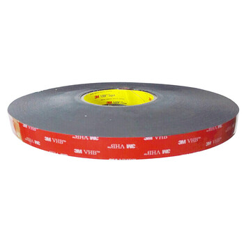 3M VHB 5925超顺贴附全效双面胶 曲面油漆涂料表面 替代螺丝铆钉 耐温149℃防水耐溶剂 10mm*33m*0.64mm