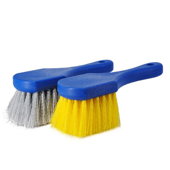 益美得 C132 多用途清洁刷卫生间马桶手持刷桌面清洁除尘刷子 短柄软毛