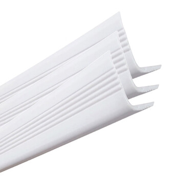 金诗洛 KSL265 安全防撞条 包边护角 包角条 防磕碰条 防撞贴 墙角保护条25*25*3mm(1.2米长-白色)