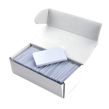 海斯迪克 HKW-280 门禁卡定做印刷复旦芯片非接触式智能M1感应会员卡定制 IC白卡 100张