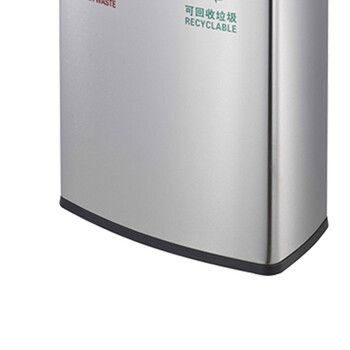 南 GPX-218K 南方分类垃圾桶 砂银钢 地铁车站分类不锈钢垃圾桶垃圾箱果皮桶
